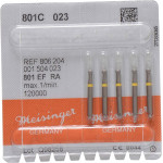 Diamanten 801, gyémántcsiszoló, sárga, ISO 023, RA, 5 darab