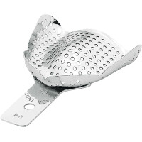 Abformlöffel unbezahnt - 1 db, felső M, perforált - 2813-U4