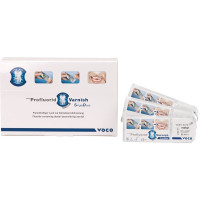 Profluorid Varnish, Foglakk, Egyszeri dózis, Dinnye ízű Dinnye ízű, 0,4 ml, 50 darab