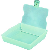 Munkatál, (203 x 203 x 60 mm), világoszöld, Műanyag, 1 darab