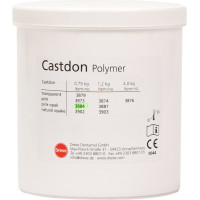 Castdon, Fogsor-műanyag, rózsaszín, opák, 750 g, 1 darab