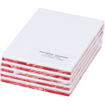 Anmischblöcke - 10 darabos csomag, mittel, 25 Blatt, Anmsichbblocks, zweiseitig geblockt, 12,5 x 18 cm - 80802