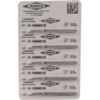 Diamant H 199, gyémántcsiszoló, kék, ISO 018, 5 darab