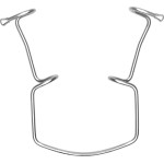 Wangenhalter nach Orringer - 1 db, CRO3, freihändige Retraktion - CRO3