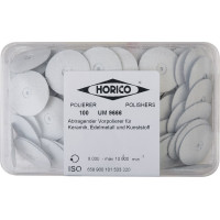 Unisoft (9666), Polírozó (Univerzális), szereletlen Korong, fehér, 100 darab