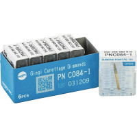 Gingi Curettage FG C084, gyémántcsiszoló, ISO 019, 6 darab