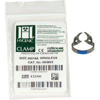 HYGENIC® Fiesta® Klammern - 1 db, Klammer nélkül Flügel, für unregelmäßige Molaren, W14A - H02802 HYGENIC® Fiesta® Klammern - 1 db, Klammer nélkül Flügel, für unregelmäßige Molaren, W14A - H02802