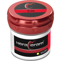 HeraCeram (Dentin) (D2), Kerámia massza, 20 g, 1 darab