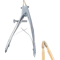 Teleskopzange - 1 db, Zange 15782, diamantiert, 120 mm - 15782