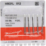 HM-Bohrer 21L, fúró, ISO 012, FGXL, 5 darab