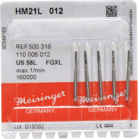 HM-Bohrer 21L, fúró, ISO 012, FGXL, 5 darab