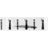Feine Chirurgische Pinzetten - 1 db, gebogen, sehr fein, 100 mm - OC025R