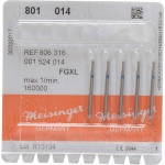 Diamanten 801, gyémántcsiszoló, kék, ISO 014, FGXL, 5 darab