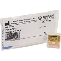 Mira-Post - utántöltő csomag 12 Stifte vergoldet méret 6, XL - 355995