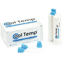 Cool Temp Natural (A1), Ideiglenes korona-, hídanyag, Kartus, BIS-Akril kompozit, 50 ml, 1 darab