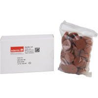 Alphaflex Packung 12 Polierer braun ISO 050, unmontiert