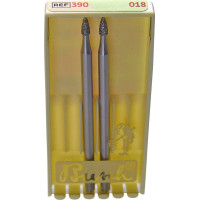 Diamanten 8390, gyémántcsiszoló, piros, ISO 018, FG, 2 darab