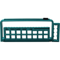 Endo Guard - Stück türkis, 13,7 x 1 x 5,6 cm, für 16 Handinstrumente - 50Z450J