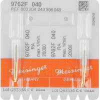 Diamantpolierer 9762, gyémánt-kompozit-polírozó, szürke, ISO 040, RA, 2 darab