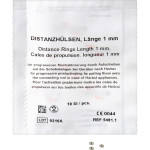 Distanzhülsen - 10 darabos csomag, 1 mm - jan.81