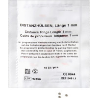 Distanzhülsen - 10 darabos csomag, 1 mm - jan.81