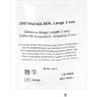 Distanzhülsen - 10 darabos csomag, 2 mm - jan.82