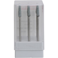 Csiszoló (733), Kézidarab (HP, Ø 2,35 mm, ISO 104, 44,5 mm) ISO 35 Csúcs, közepes, Szilíciumkarbid - Kerámia, 10,5 mm, 12 darab