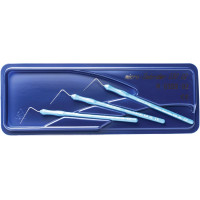 Micro Debrider, Gyökérkezelo műszer (kézzel), fogantyú egyik végen - műanyag ISO 30, Nemesacél - műanyag, 2%, 3 darab