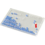 Stop Card + Dispenser, (3,5 x 1 mm), Endo stops, kék, Szilikon, 100 darab