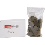 Chromopol (3), Polírozó (Fém), szereletlen ISO 220 Korong, durva, Korund - Szilikon, 3 mm, 100 darab