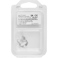 KKD® Kofferdam Klammern triColor Antireflect - 1 db, platin matt, Nr. 2A, für Prämolaren - 2214
