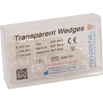 Transparente Keile - 200 darabos csomag, fein - 5902 Transparente Keile - 200 darabos csomag, fein - 5902