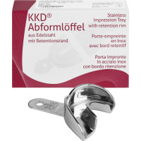 KKD® Abformlöffel Frontzahn - 1 db, Nr. 12 für alsó, tömör - 274