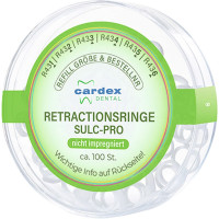 RETRAKTIONSRINGE SULC-PRO - csomag ca. 100 Ringe ungetränkt méret 3 - R433
