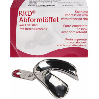 KKD® Abformlöffel unbezahnt - 1 db, alsó-8 FDS, tömör - 328