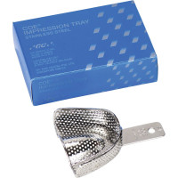 GC COE® Impression Tray regular RS - 1 db, felső-S4, M, perforált - 264041