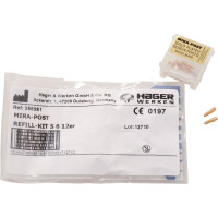 Mira-Post - utántöltő csomag 12 Stifte vergoldet méret 6, S - 355981