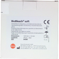 BioBleach, (1,0 x 120 mm), Mélyhúzó fólia, átlátszó, puha, 20 darab