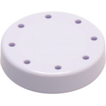 Fúrótartó, lila, kicsi, kerek, 1 darab