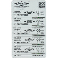 Diamant FG 198, gyémántcsiszoló, zöld, ISO 025, 5 darab Diamant FG 198, gyémántcsiszoló, zöld, ISO 025, 5 darab