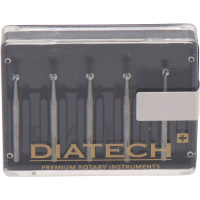 Diatech C1, gyémántcsiszoló, ISO 014 Round, FG, 5 darab