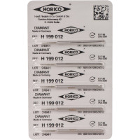 Diamant H 199, gyémántcsiszoló, ISO 012, 5 darab