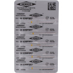 Diamant H 539, gyémántcsiszoló, sárga, ISO 007, 5 darab