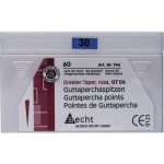 Becht rózsaszín Greater Taper guttapercha csúcs, 60 db-os csomag, Taper.04, ISO 030 (946.30) Becht rózsaszín Greater Taper guttapercha csúcs, 60 db-os csomag, Taper.04, ISO 030 (946.30)