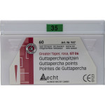 Guttapercha-csúcs (6 %) (ISO 35), ISO 35 rózsaszín, Guttapercha, 6%, 60 darab Guttapercha-csúcs (6 %) (ISO 35), ISO 35 rózsaszín, Guttapercha, 6%, 60 darab