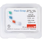 Flexi-Snap, polírozó korong, fehér, 12 mm, 50 darab