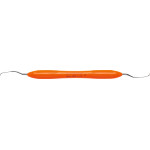 LM DuraGradeMAX™ Macro Gracey - 1 db, Figur 11/12, mesial, Präm./Molaren, narancssárga, LM-ErgoMax™ Griff - 211-212AFXSI