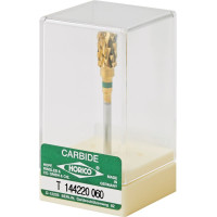 Titanium (72), Labor frézer (Keresztfogazás), Kézidarab (HP, Ø 2,35 mm, ISO 104, 44,5 mm) ISO 60 durva, Keresztfogazás, Titánnitrid bevonatú keményfém, 12 mm, 1 darab