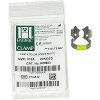 HYGENIC® Fiesta® Klammern - 1 db, mit Flügel, für Molaren alsó jobb, felső bal, 12A - H09963 HYGENIC® Fiesta® Klammern - 1 db, mit Flügel, für Molaren alsó jobb, felső bal, 12A - H09963