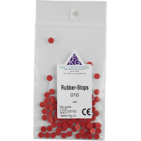 Silikonstopper, 21 mm piros, 100 darab